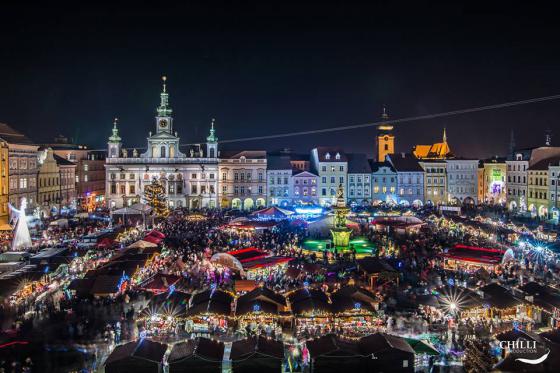 Weihnachtsmarkt in Budweis | Tschechien Online