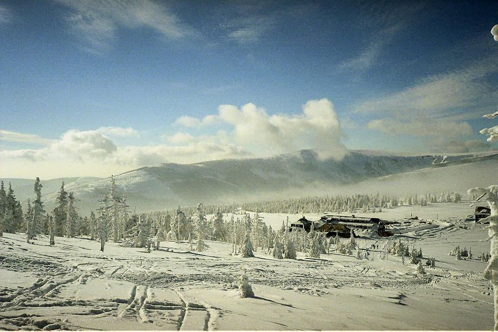 Riesengebirge: Spindlerbaude an der Grenze zu Polen 