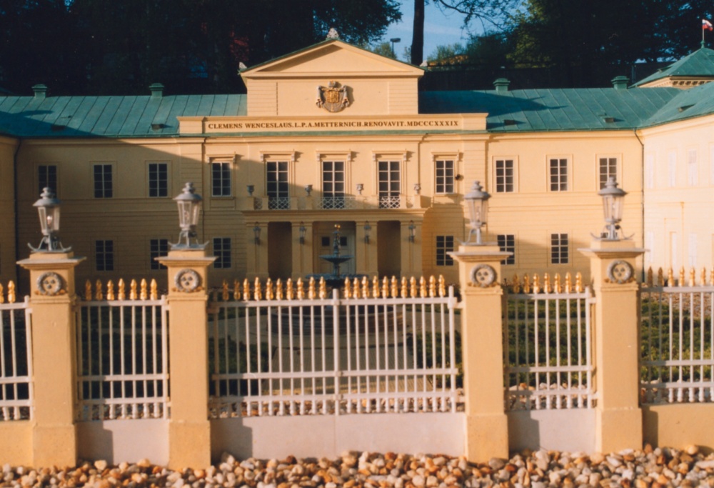 Schloss Königswart (Modell im Park Boheminium)