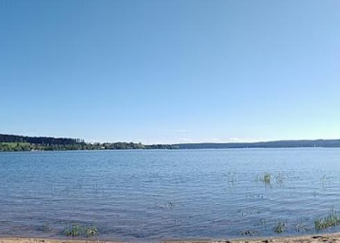 Strandnachmittag am Lipno-Stausee