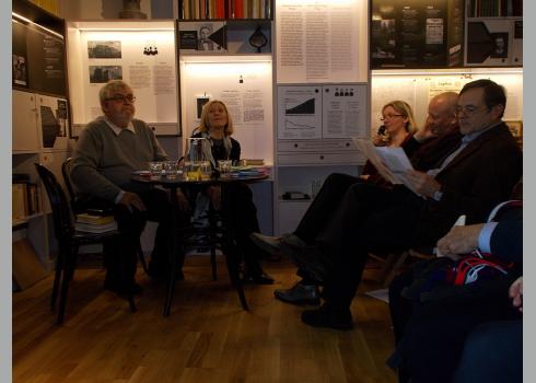 Prof. Dr. Milan Tvrdík und Dr. Viera Glosíková von der Karls-Universität Prag (Foto: 3/KK)