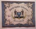 Die Fahne des deutschen bürgerlichen Schützenvereins - Neustadt a. T. Die Fahne des deutschen bürgerlichen Schützenvereins - Neustadt a. T.