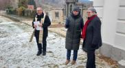 Ansprache von Pfarrer Andš, Frau Vávrová und Frau Christa Schlör