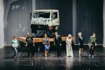 Eine Szene aus dem Theaterstück "Die zehn Gebote"