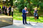 Reichenberg, 26.6.2019: Primator Jaroslav Zámečník am Denkmal