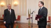 Rücktritt: Nečas bei Zeman