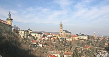 Kutná Hora, links im Bild das Jesuitenkolleg