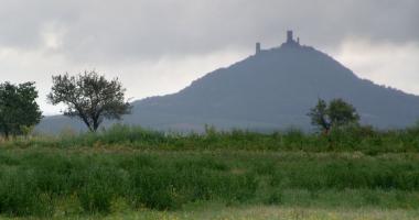 Silhouette der Hazmburk