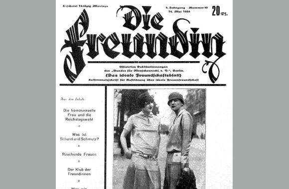 Lesbisches Magazin 1928