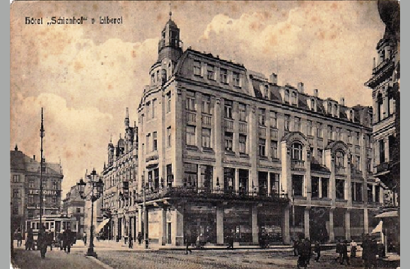 Hotel Schienenhof - Historische Ansicht