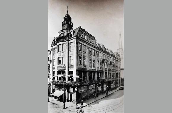 Hotel Schienenhof - Historische Ansicht