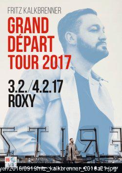 Fritz Kalkbrenner im Roxy 2017