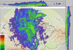 Satellitenbild ďes ČHMÚ